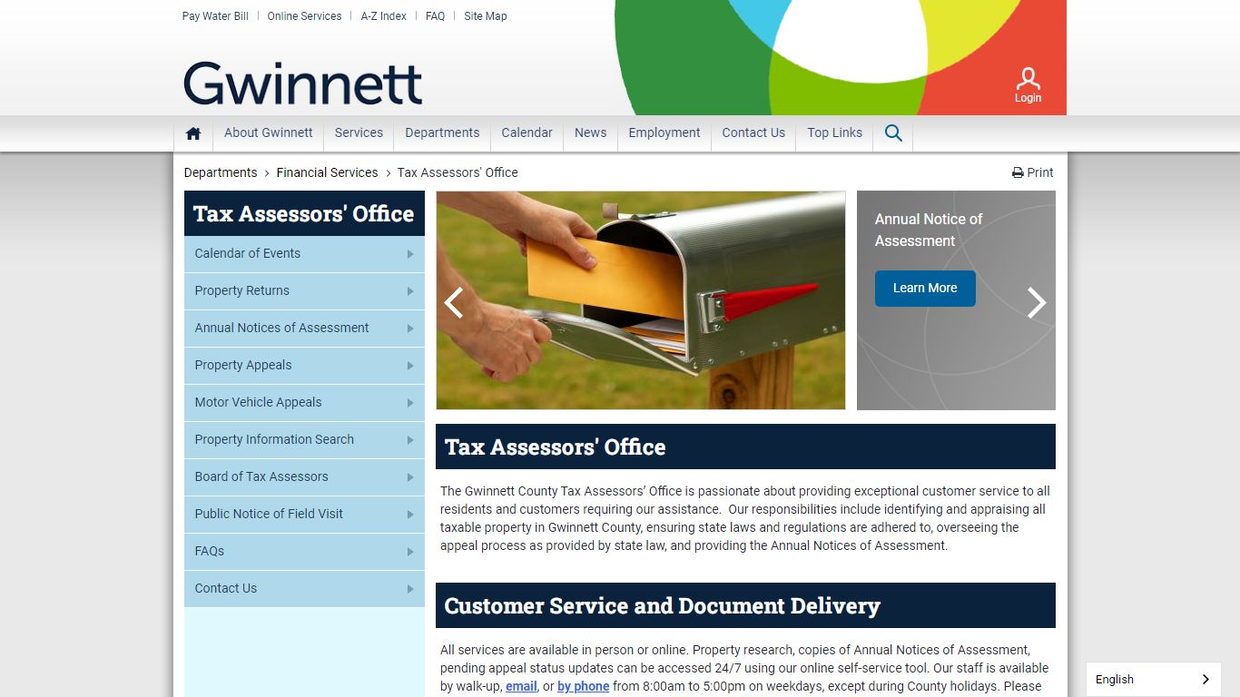 Tax Assessors' Office - Gwinnett | Gwinnett County